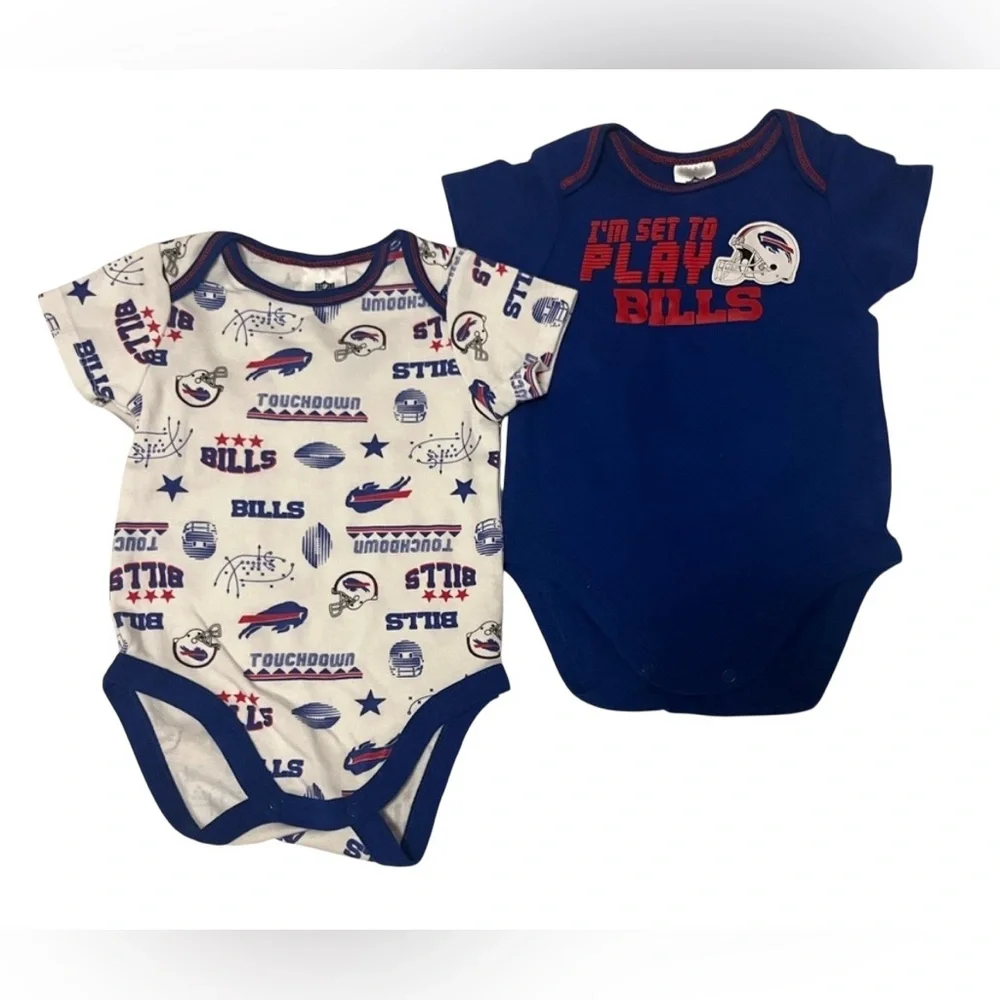 NFL Buffalo Bills Football Baby Onesie Bodysuits